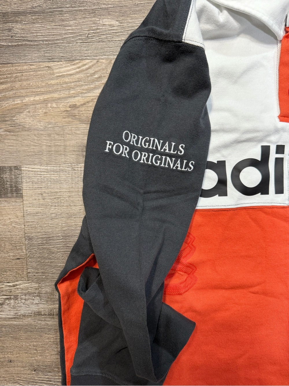 Adidas Originals x All Blacks Heritage Rugby Polo Mens KG4638 - Picture 5 of 8